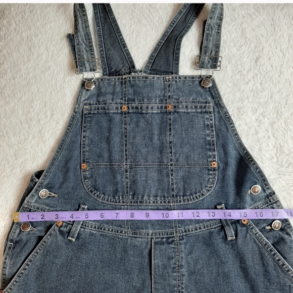 Vintage 90s Manager Denim Jean Overalls Size Small - Picture 10 of 13